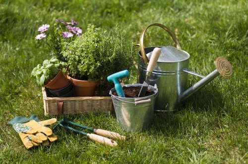 UK governing law and liability terms for gardening services