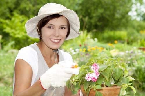 Gardeners Wealdstone maintaining a tidy local garden