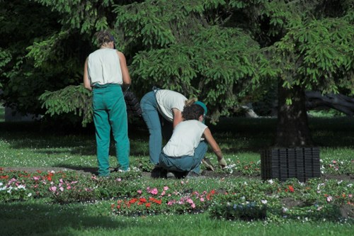 Low-maintenance patio and pathway landscaping in Wealdstone